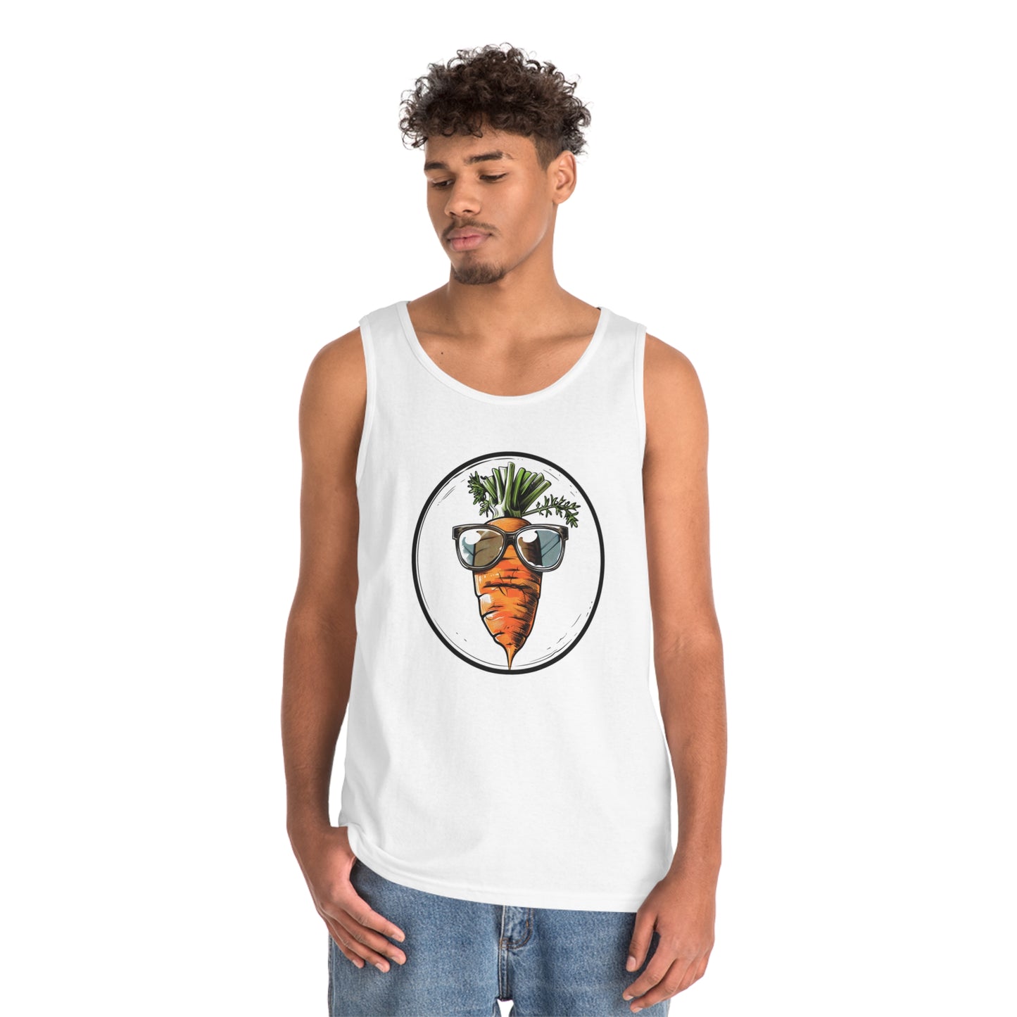 Cool Carrot Cotton Tank Top