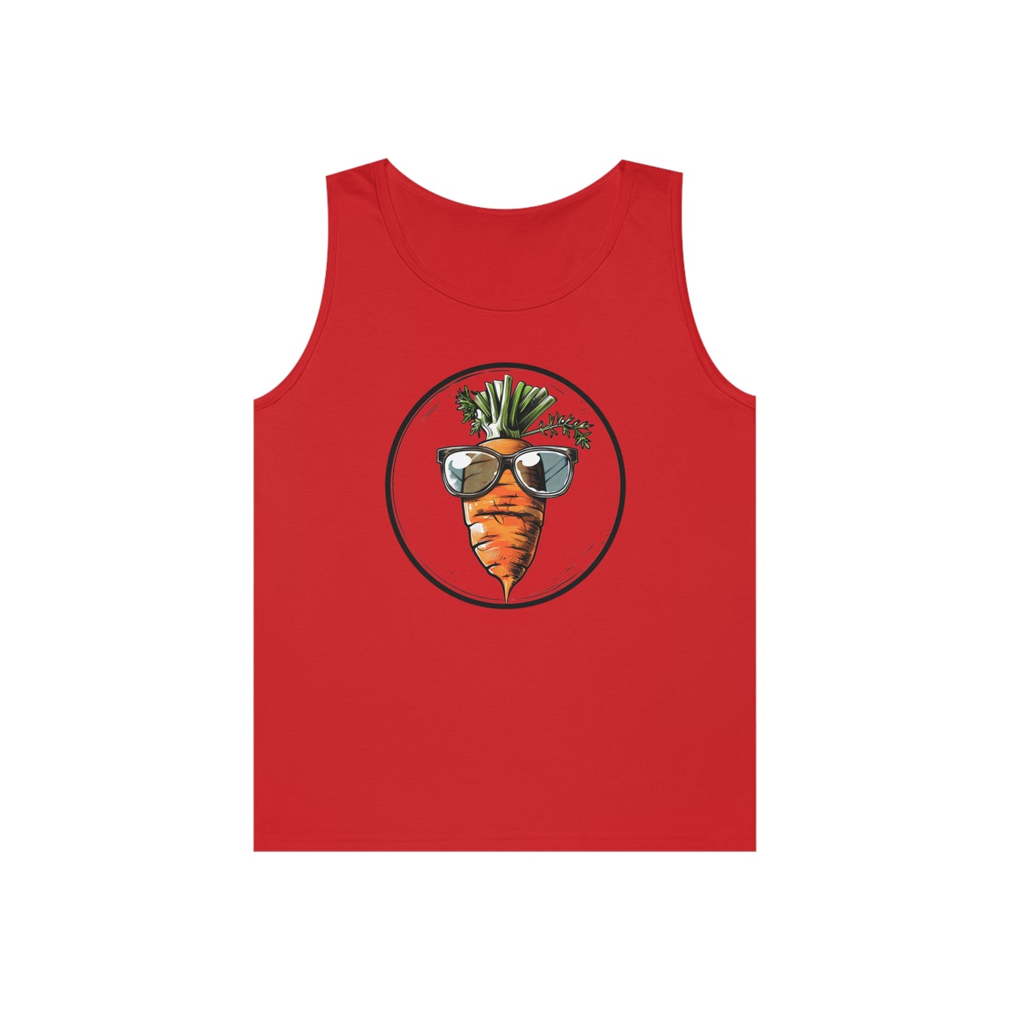 Cool Carrot Cotton Tank Top