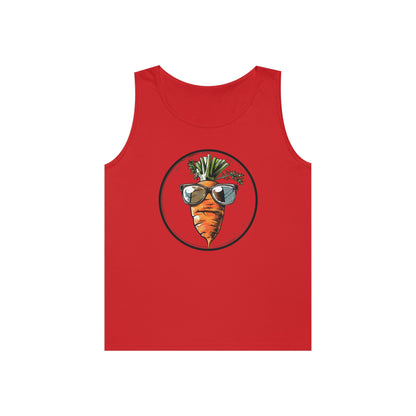 Cool Carrot Cotton Tank Top